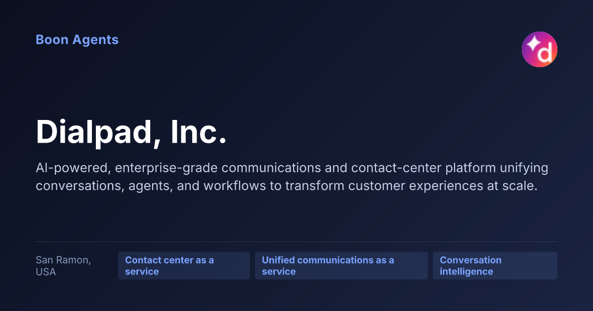 Dialpad, Inc. — company overview