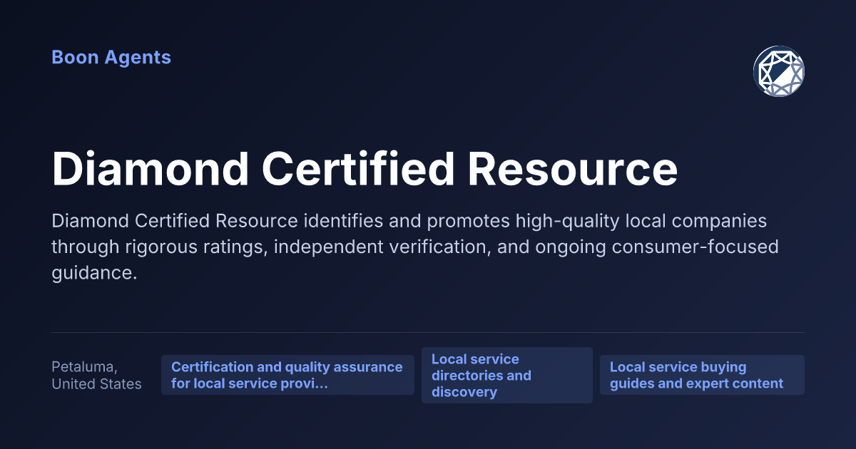 Diamond Certified Resource — company overview