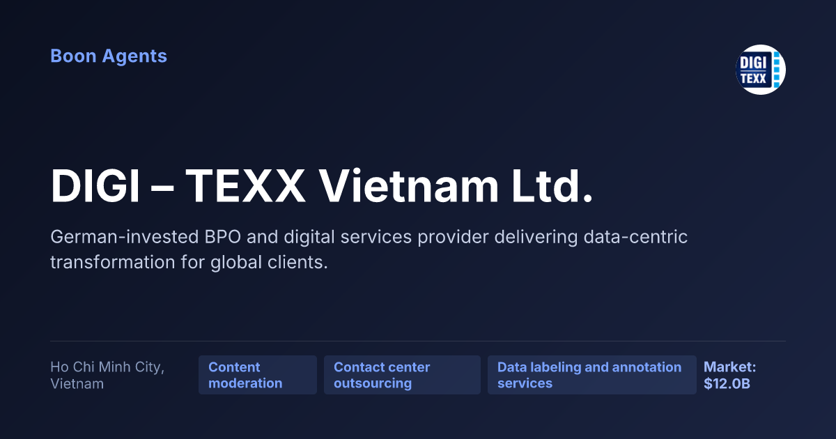 DIGI – TEXX Vietnam Ltd. — company overview