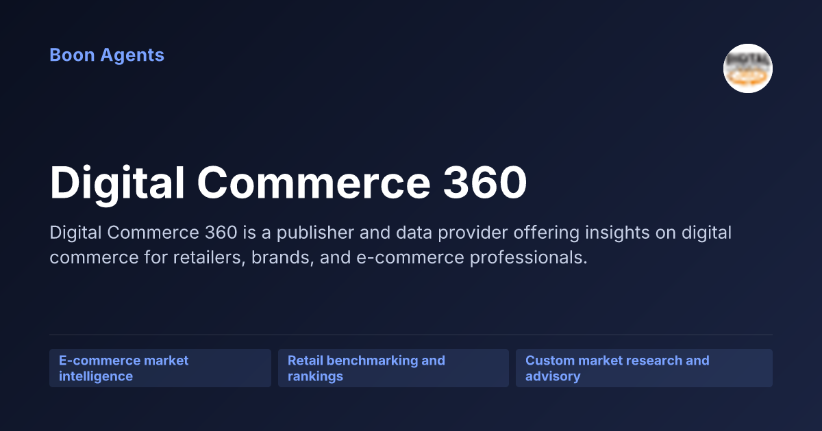 Digital Commerce 360 — company overview