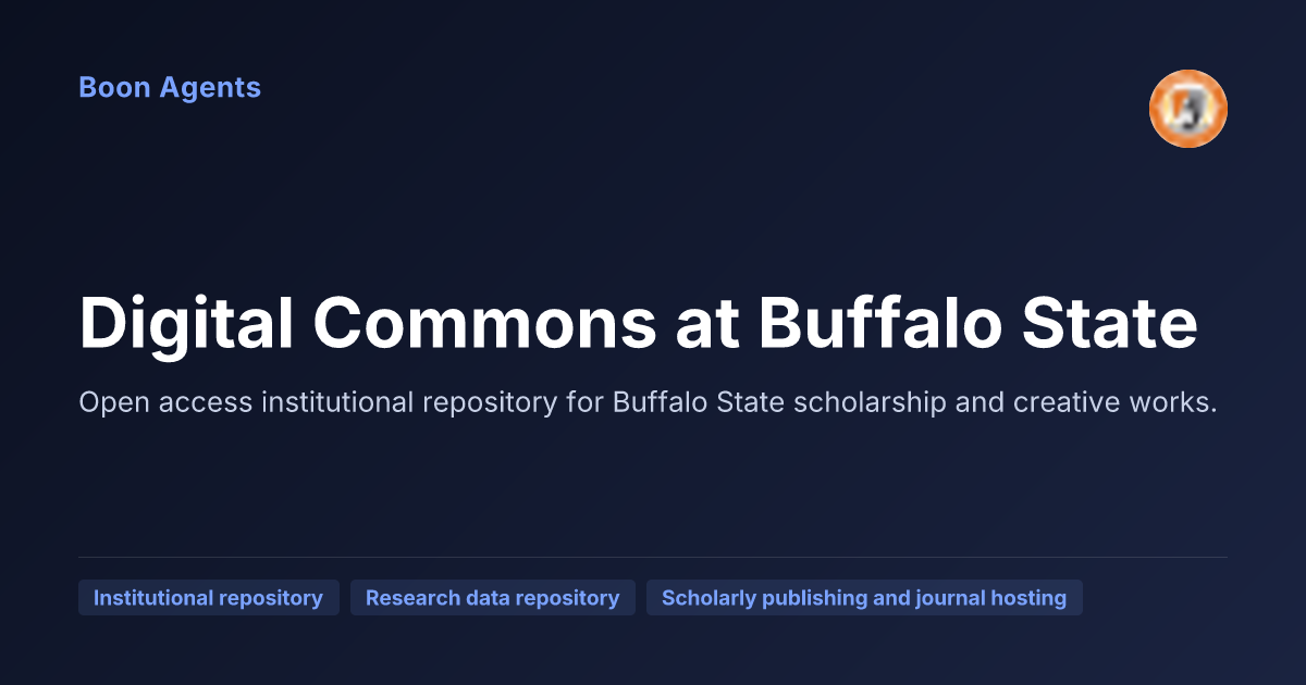 Digital Commons at Buffalo State — company overview