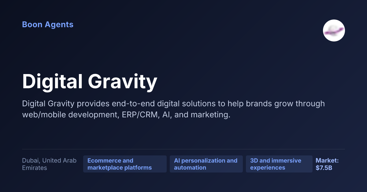 Digital Gravity — company overview