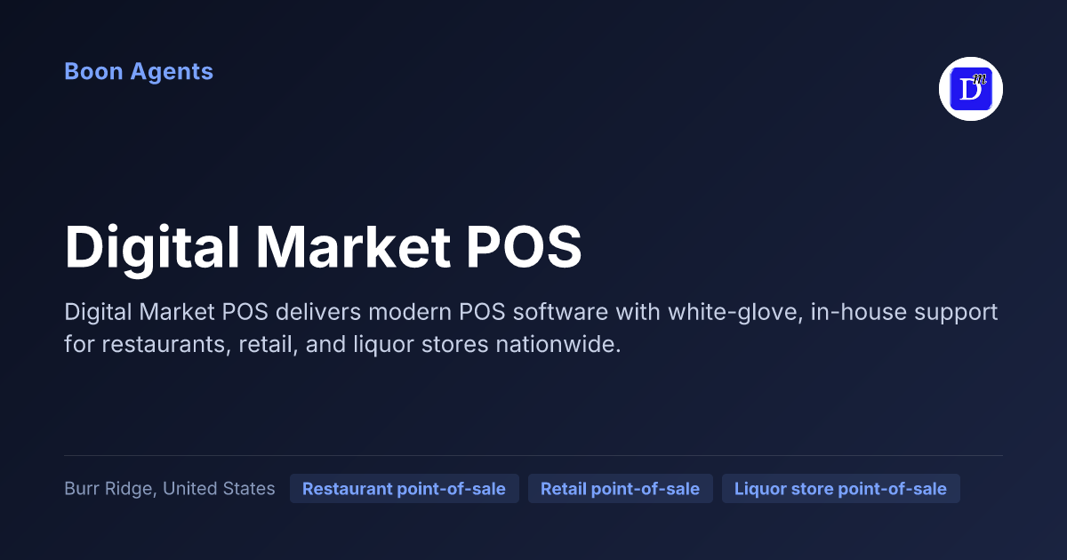 Digital Market POS — company overview