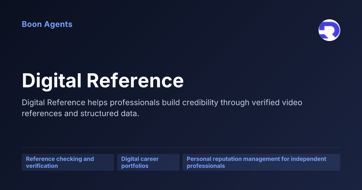 Digital Reference — company overview