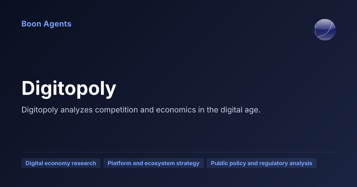 Digitopoly — company overview