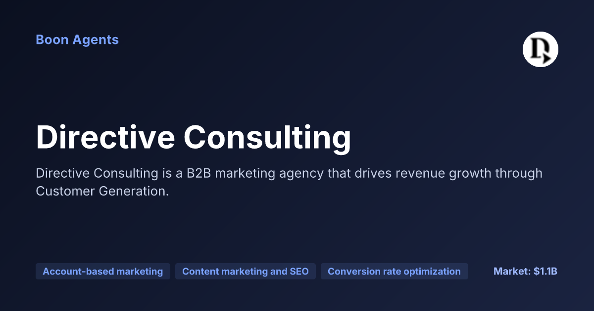 Directive Consulting — company overview