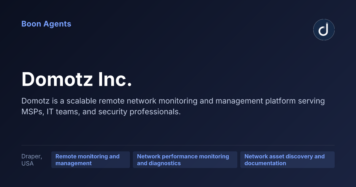 Domotz Inc. — company overview