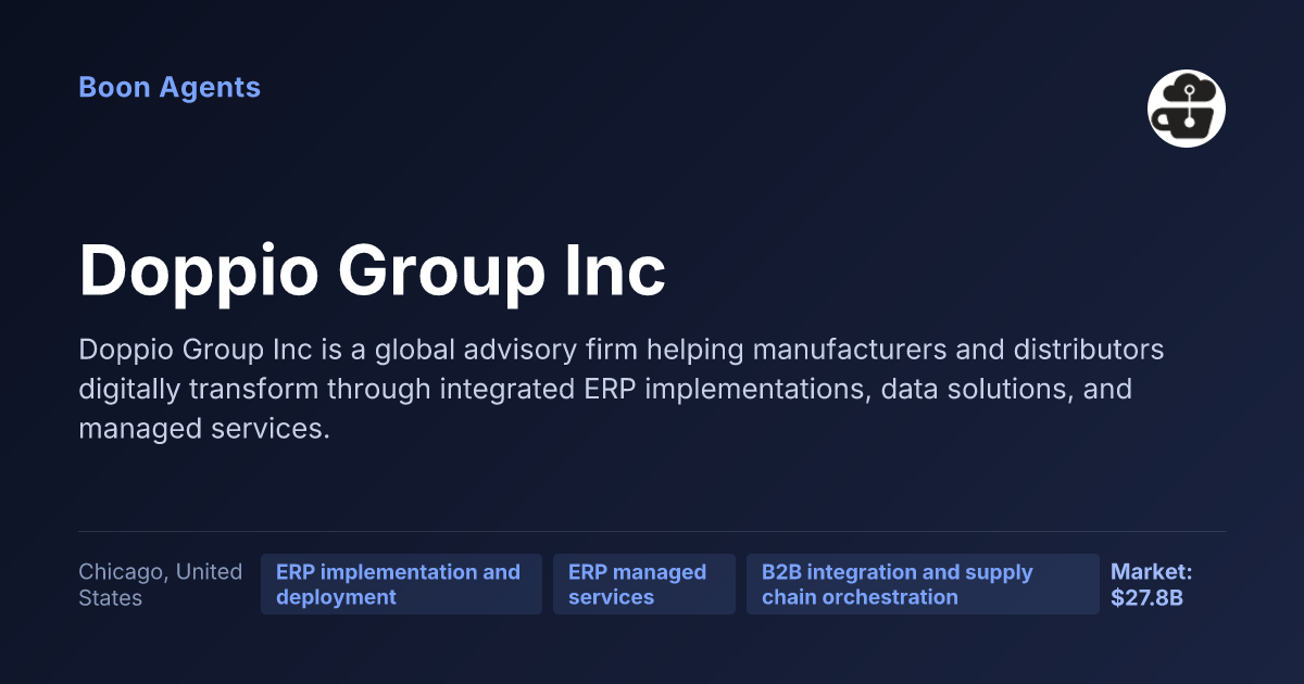Doppio Group Inc — company overview