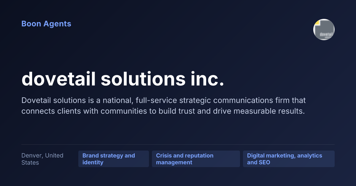 dovetail solutions inc. — company overview