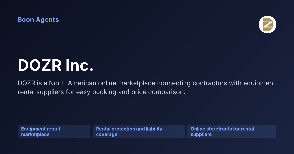 DOZR Inc. — company overview