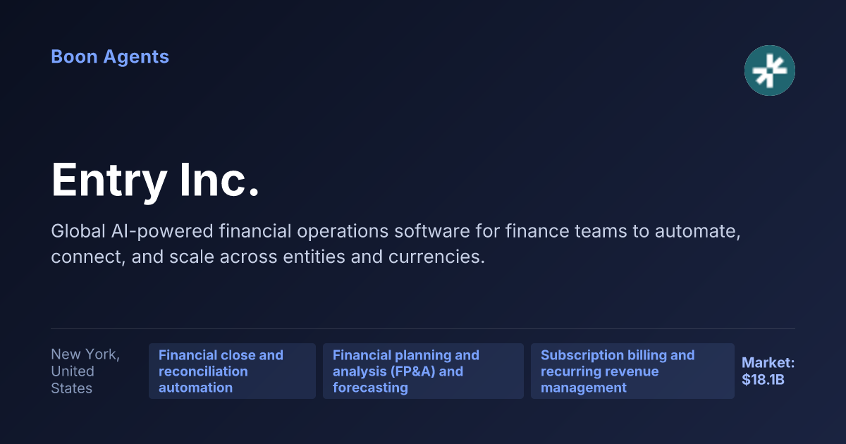 Entry Inc. — company overview