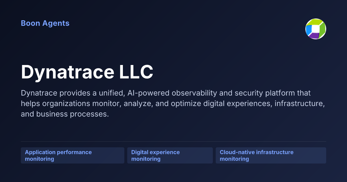 Dynatrace LLC — company overview