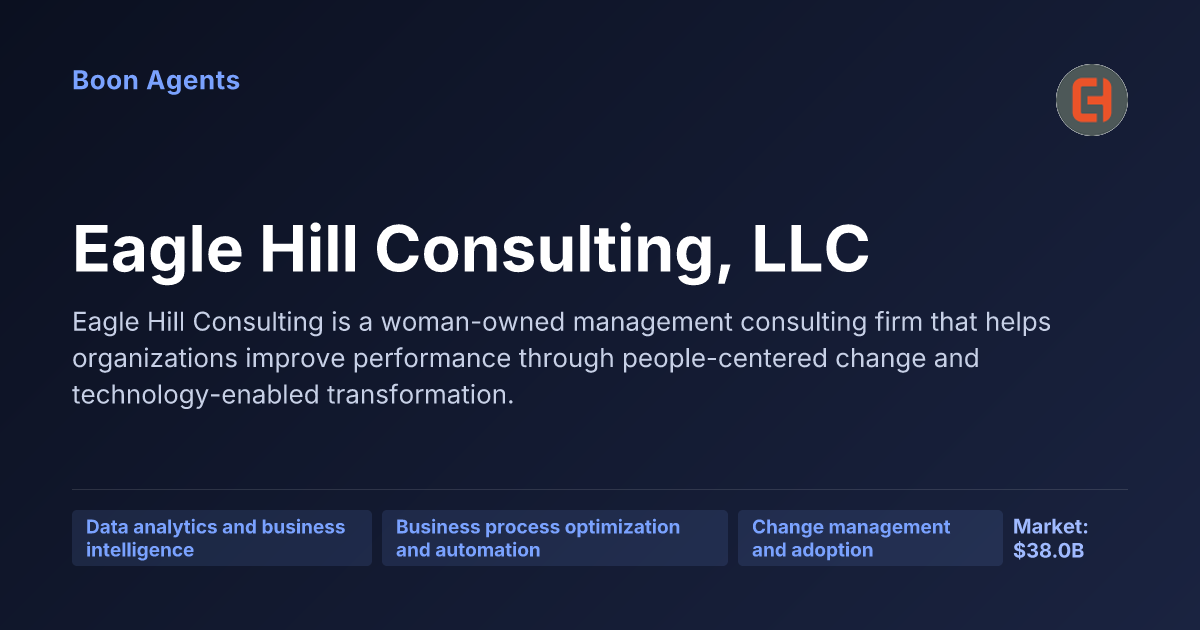 Eagle Hill Consulting, LLC — company overview