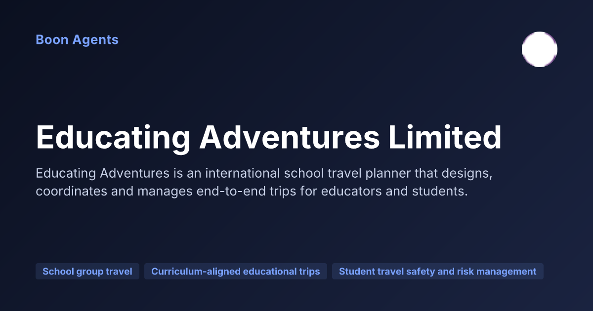 Educating Adventures Limited — company overview