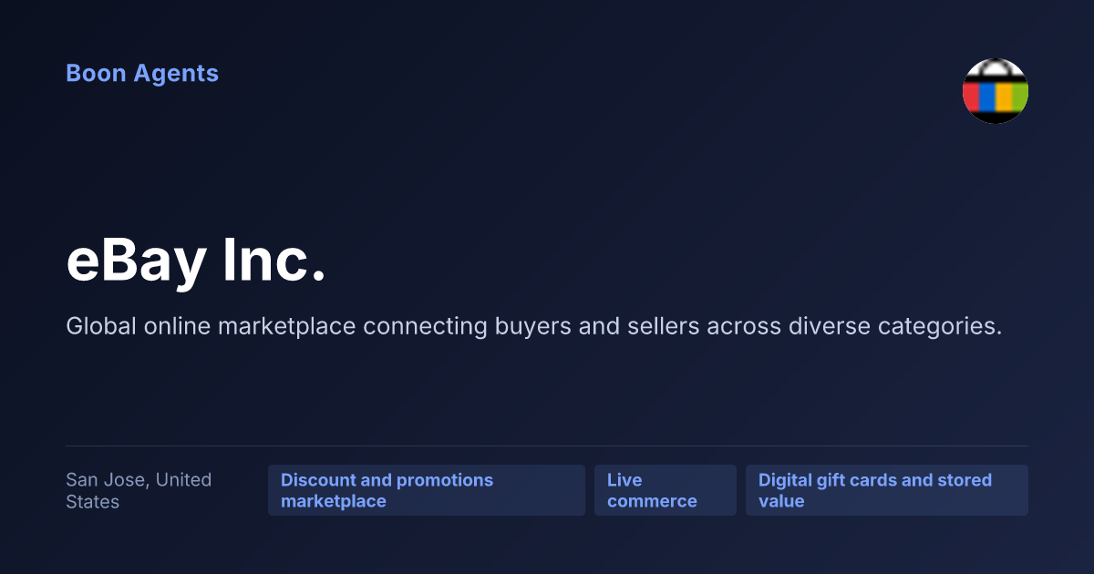 eBay Inc. — company overview