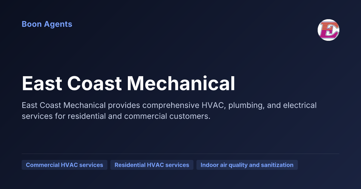 East Coast Mechanical — company overview