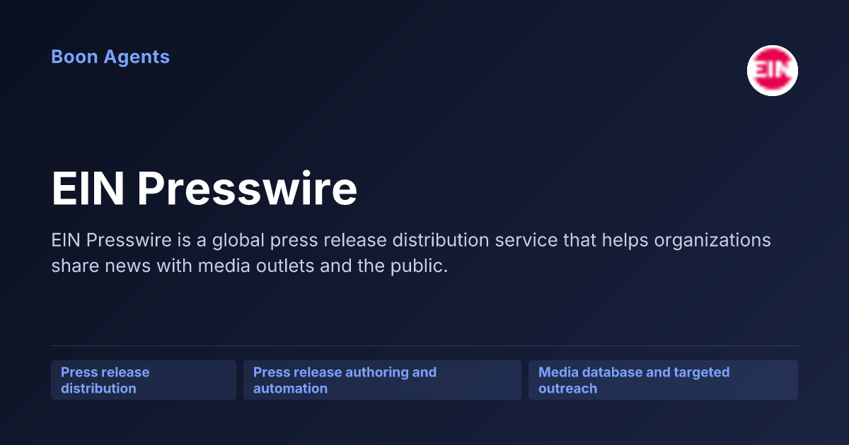 EIN Presswire — company overview