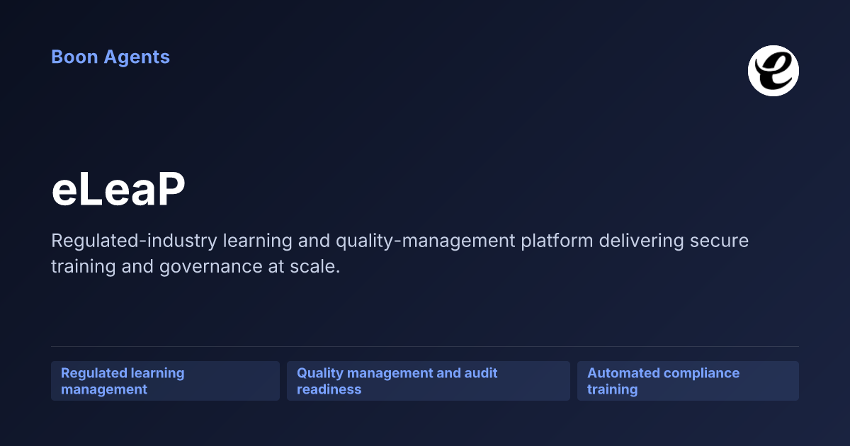 eLeaP — company overview