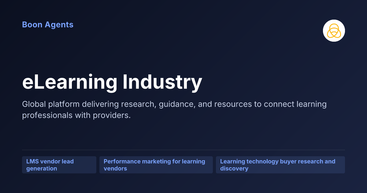 eLearning Industry — company overview