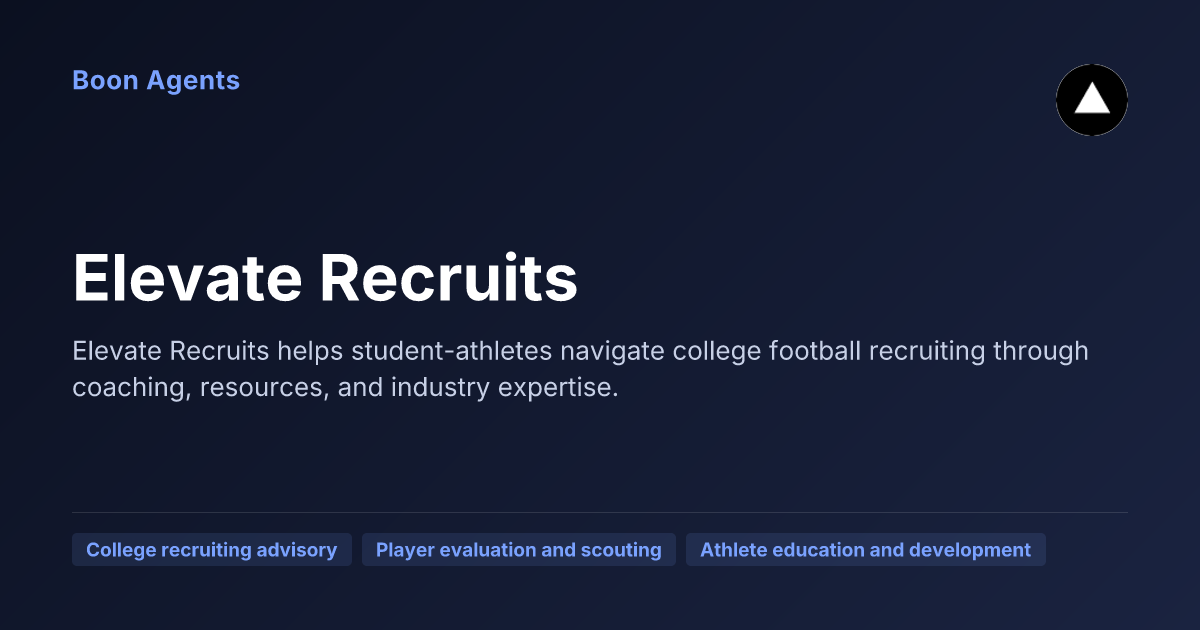 Elevate Recruits — company overview