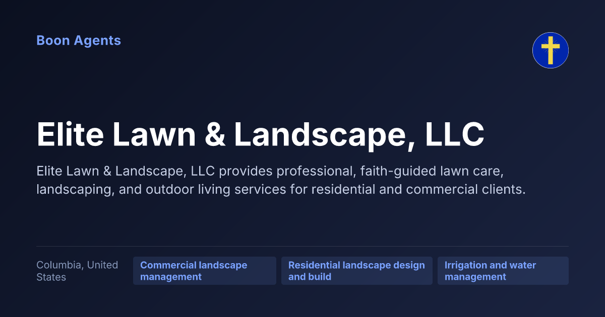 Elite Lawn & Landscape, LLC — company overview