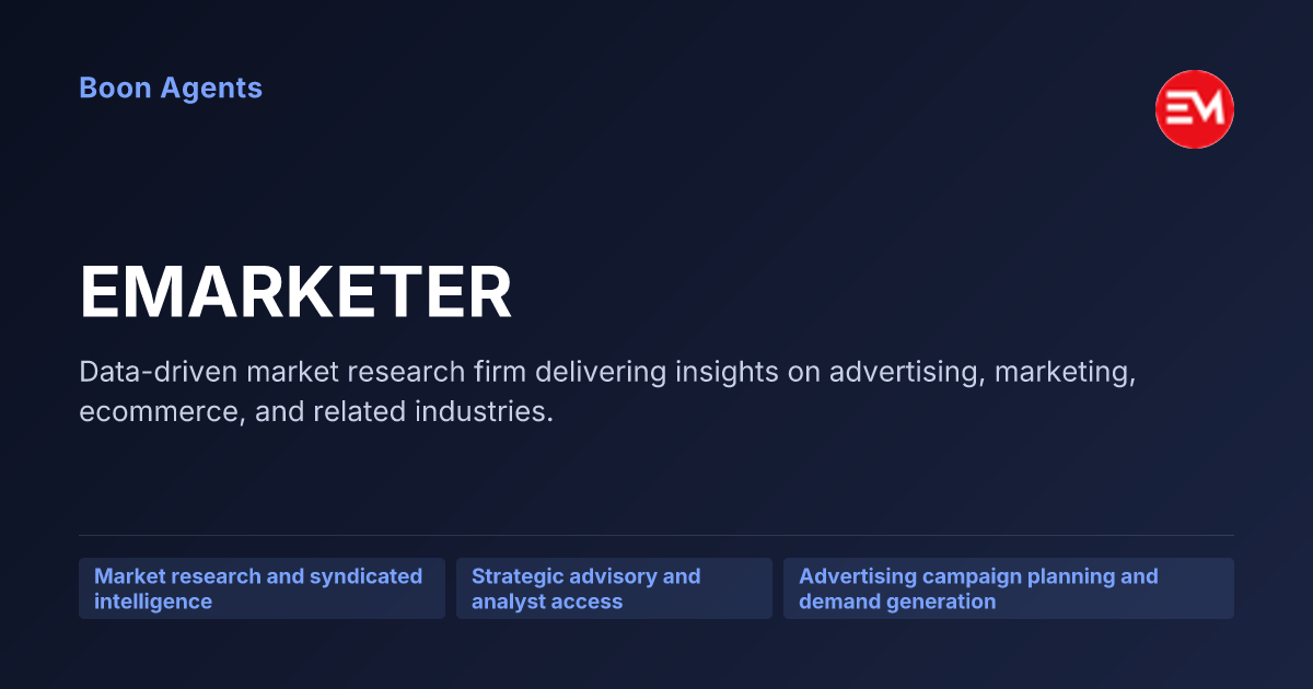 EMARKETER — company overview