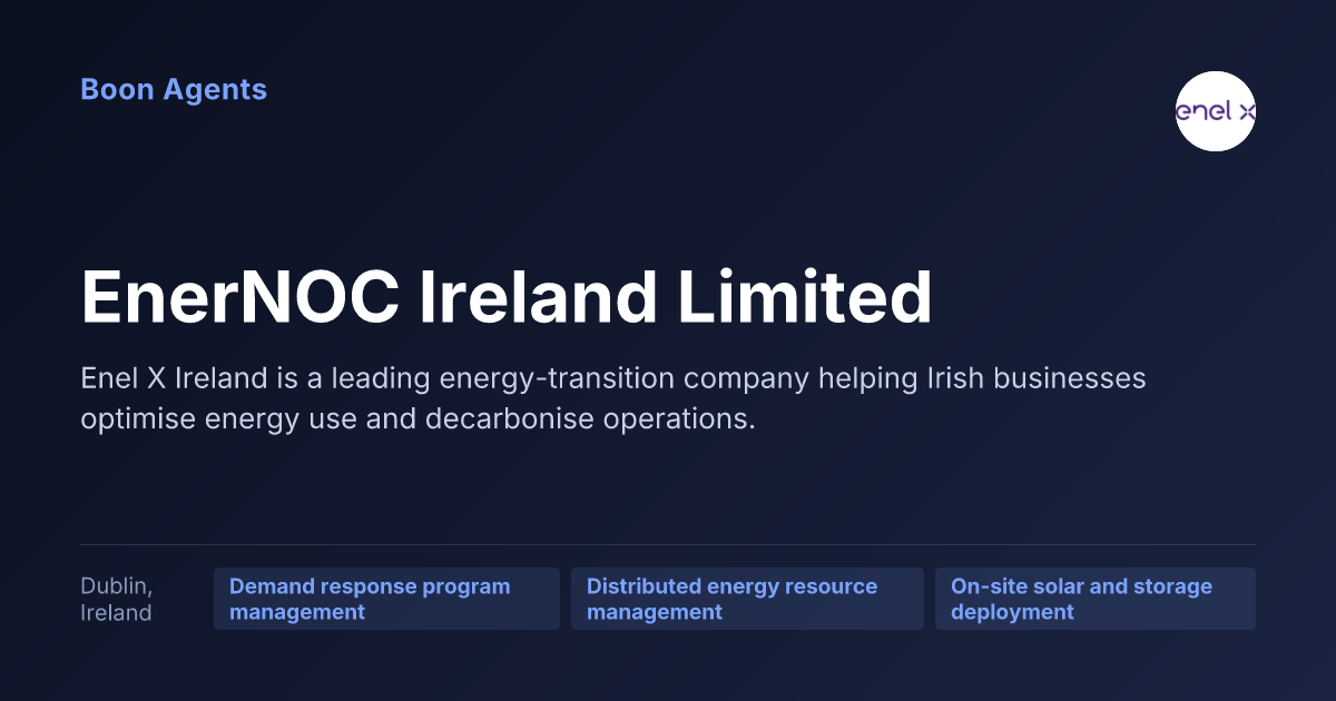 EnerNOC Ireland Limited — company overview