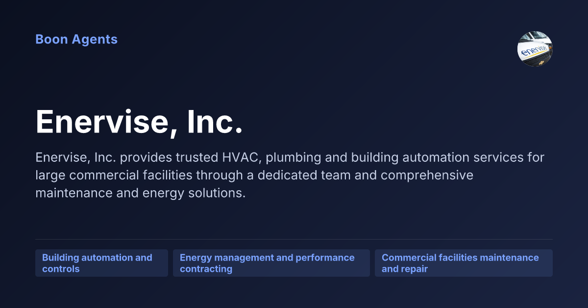 Enervise, Inc. — company overview