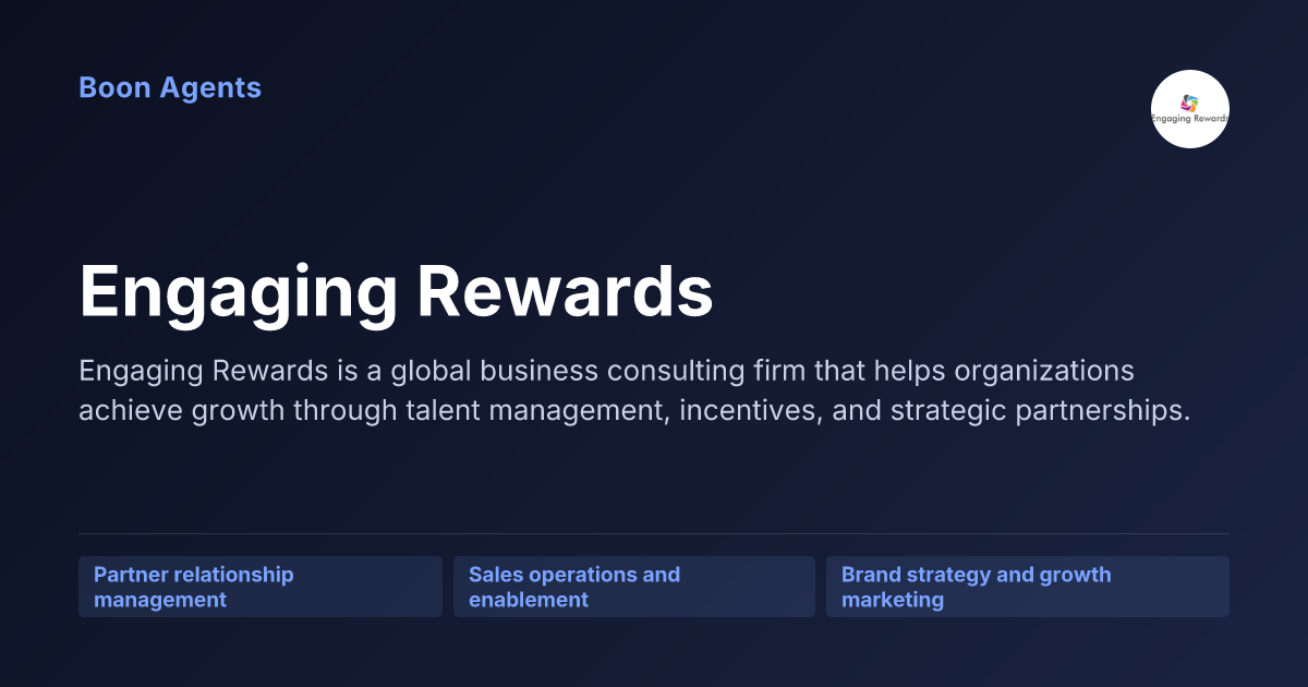 Engaging Rewards — company overview