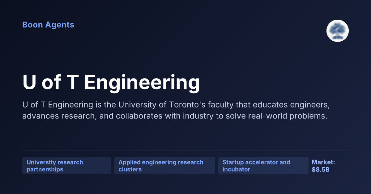 U of T Engineering — company overview