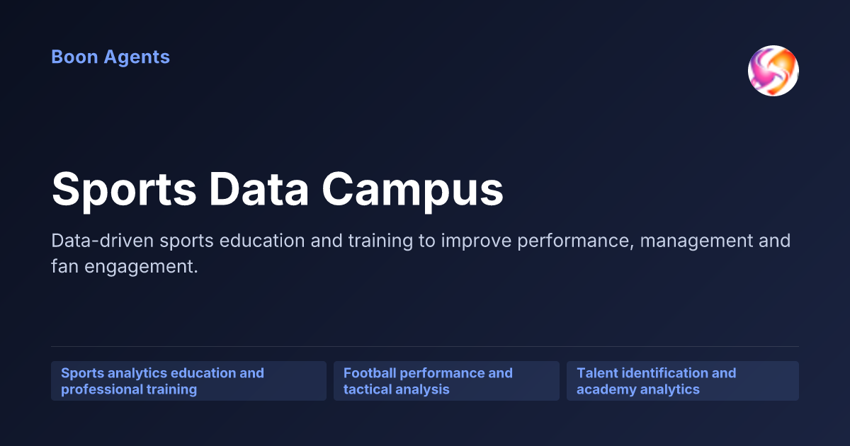 Sports Data Campus — company overview