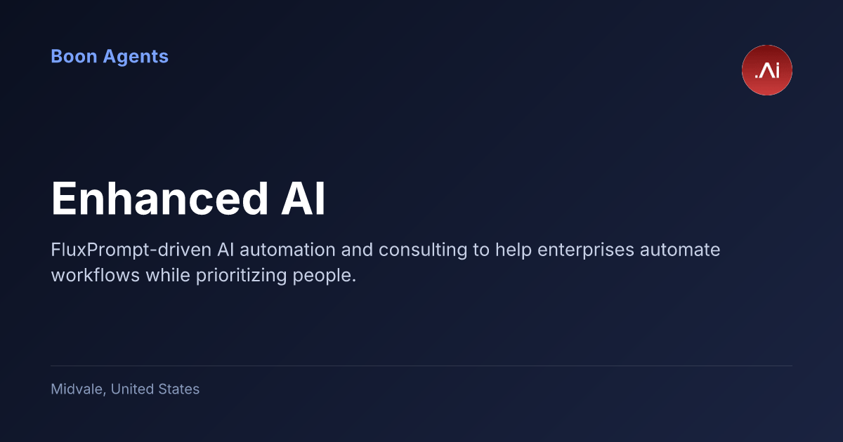 Enhanced AI — company overview
