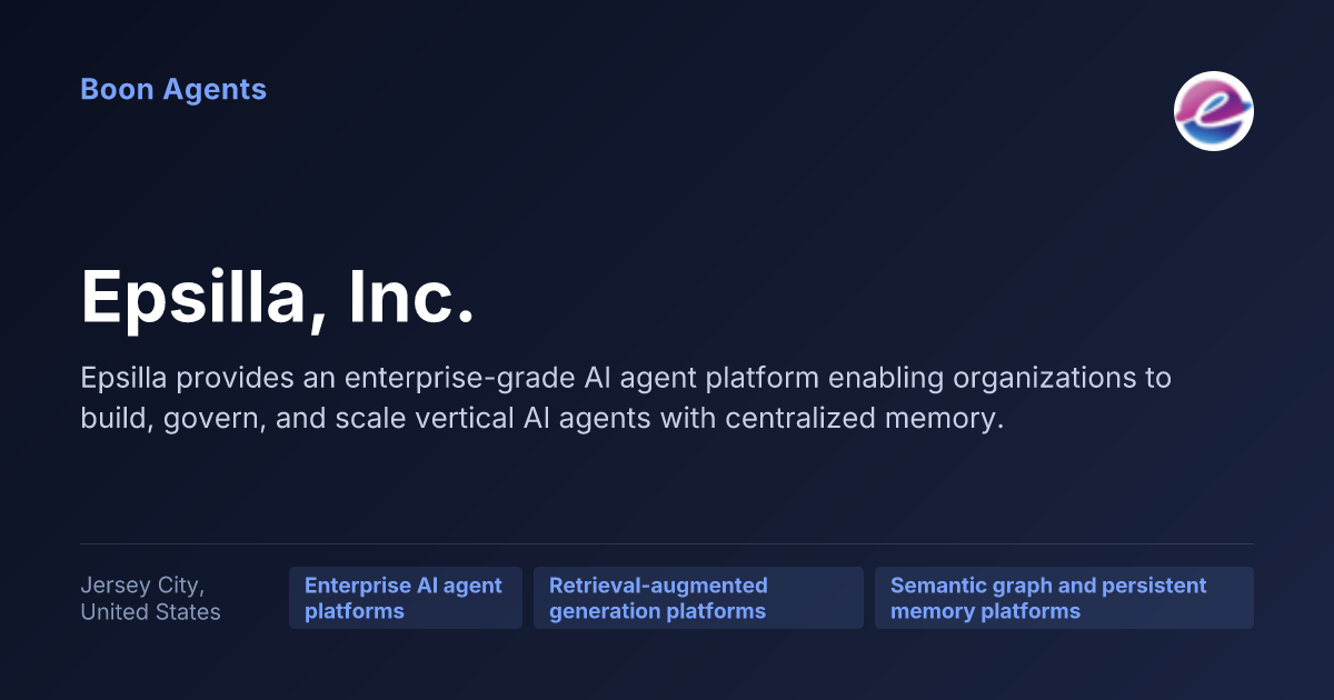 Epsilla, Inc. — company overview
