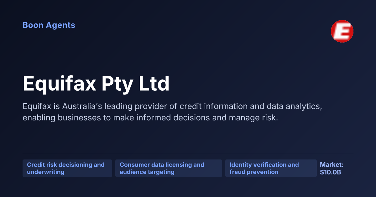 Equifax Pty Ltd — company overview