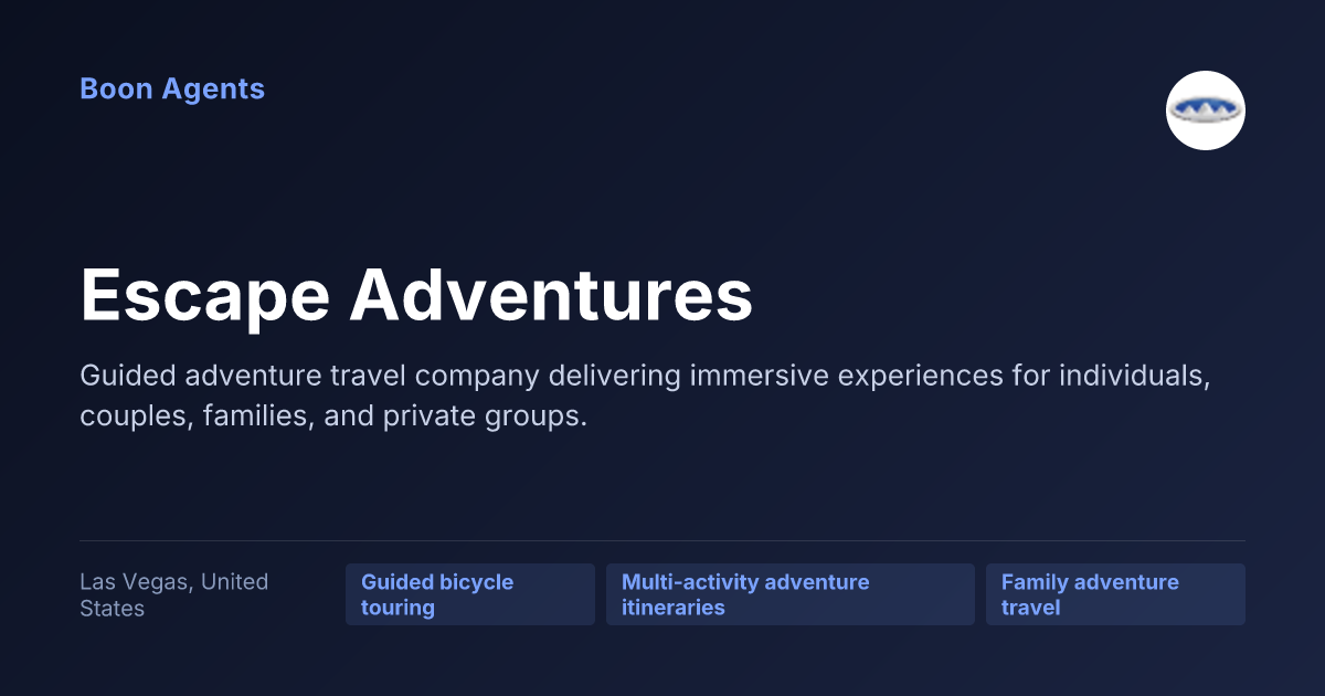 Escape Adventures — company overview