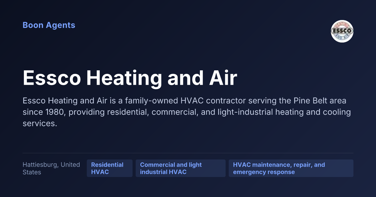 Essco Heating and Air — company overview
