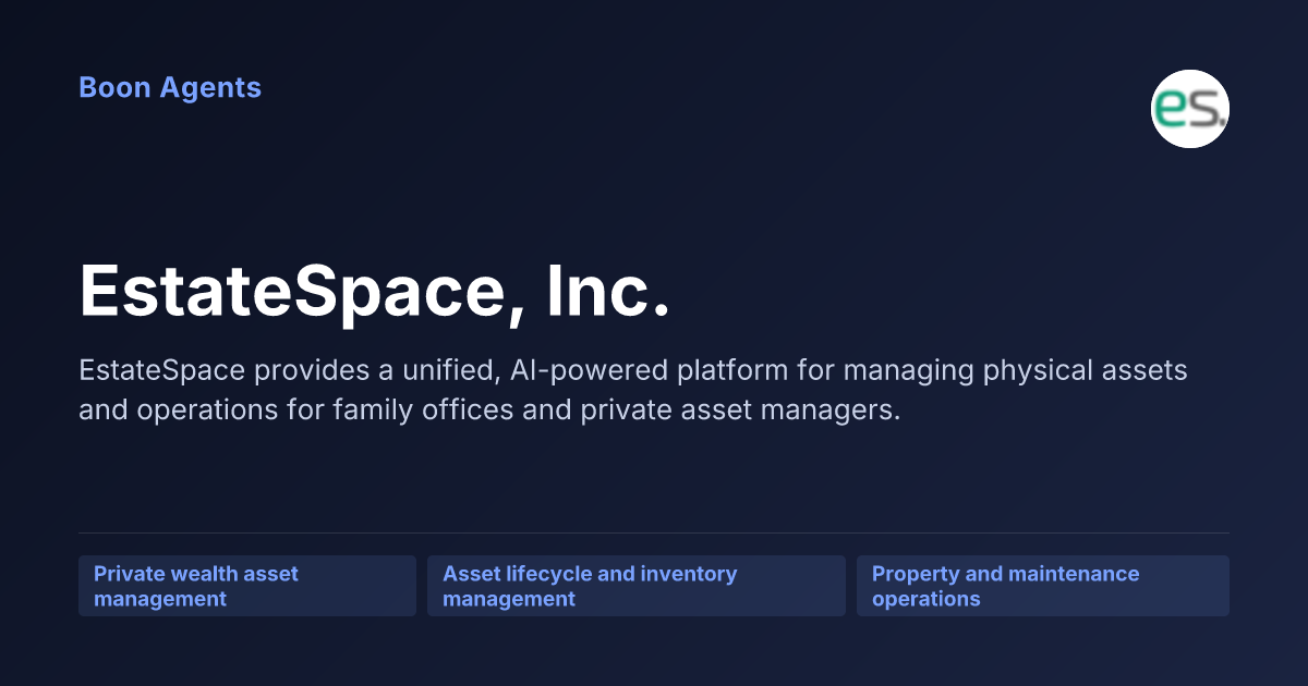 EstateSpace, Inc. — company overview