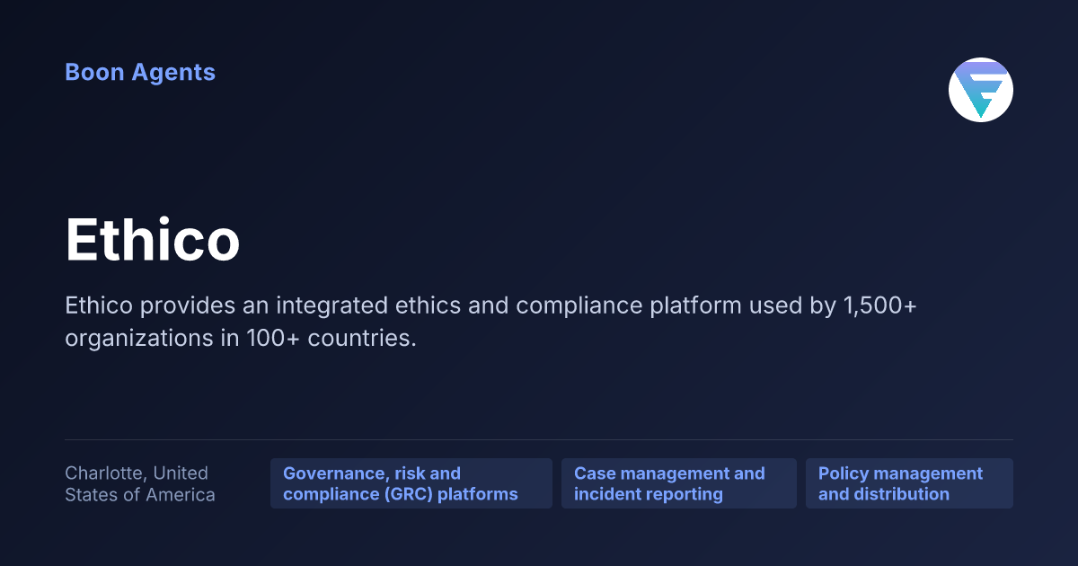 Ethico — company overview