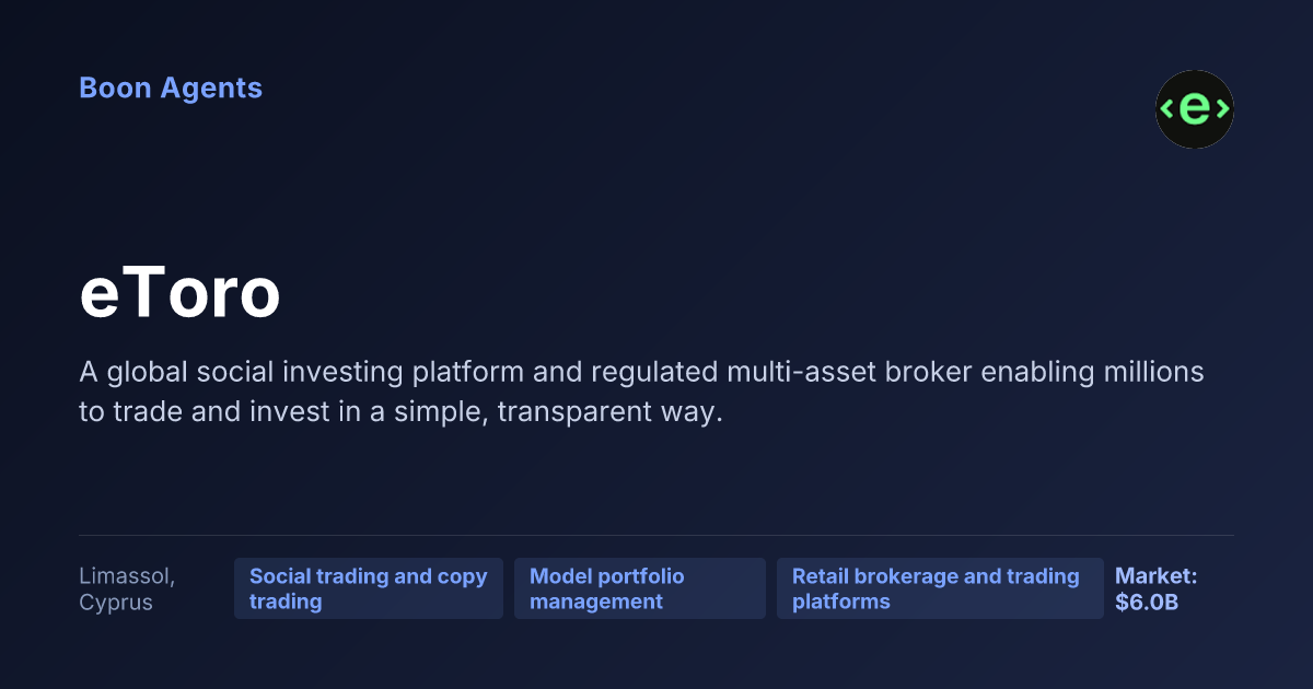 eToro — company overview
