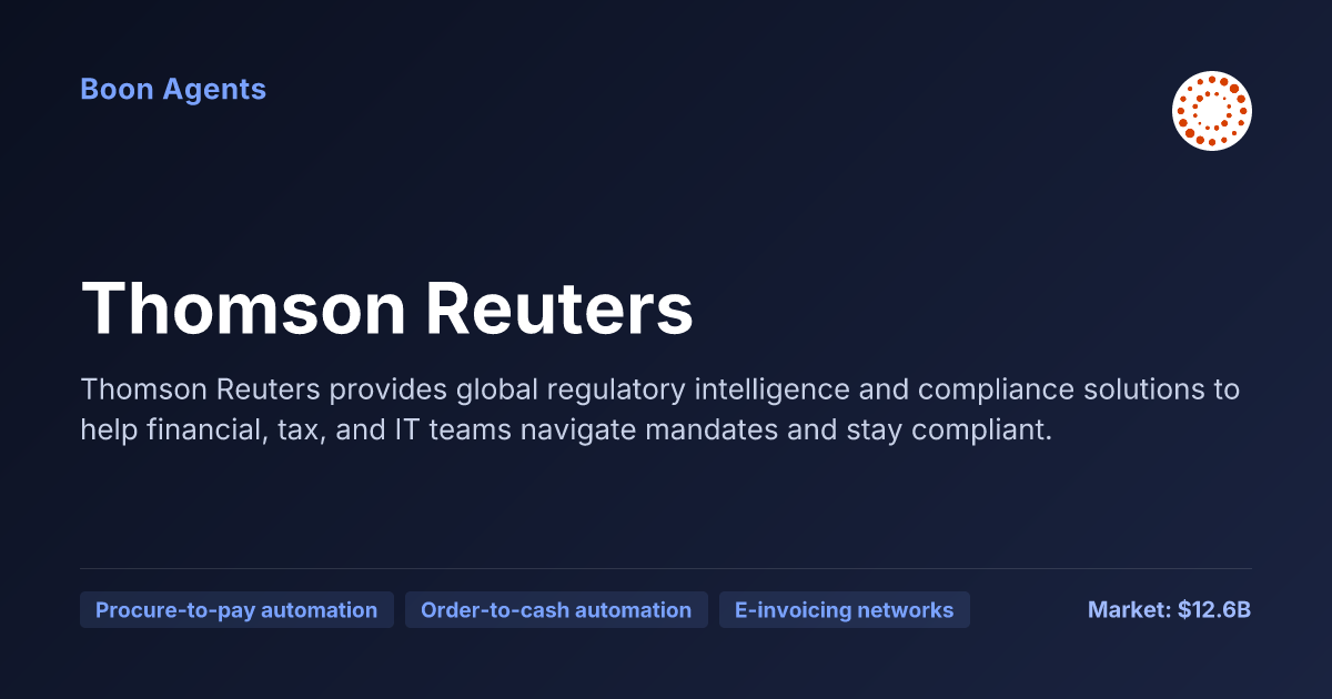 Thomson Reuters — company overview