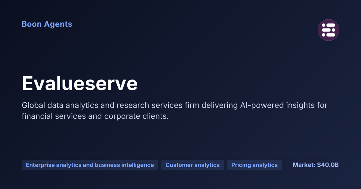 Evalueserve — company overview