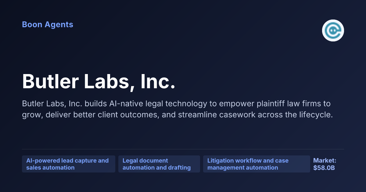 Butler Labs, Inc. — company overview