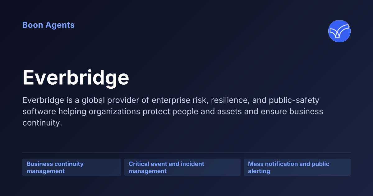 Everbridge — company overview