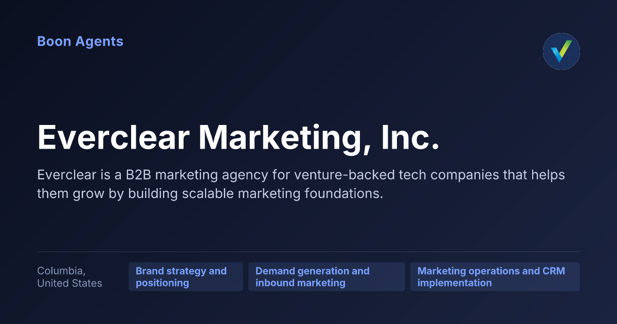 Everclear Marketing, Inc. — company overview