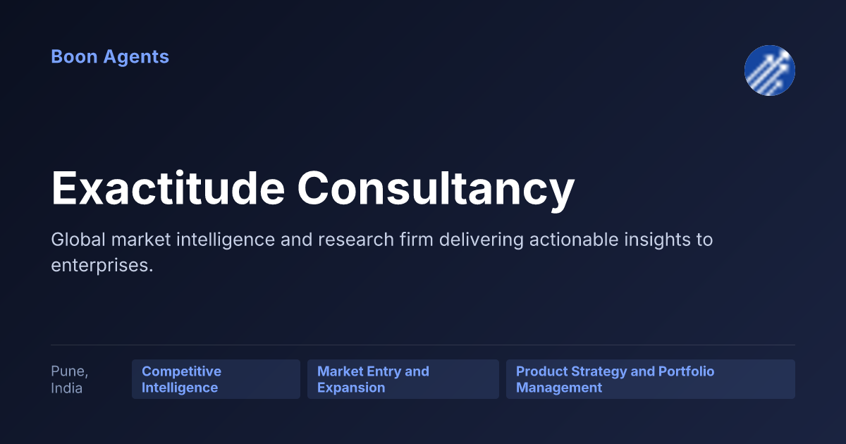 Exactitude Consultancy — company overview