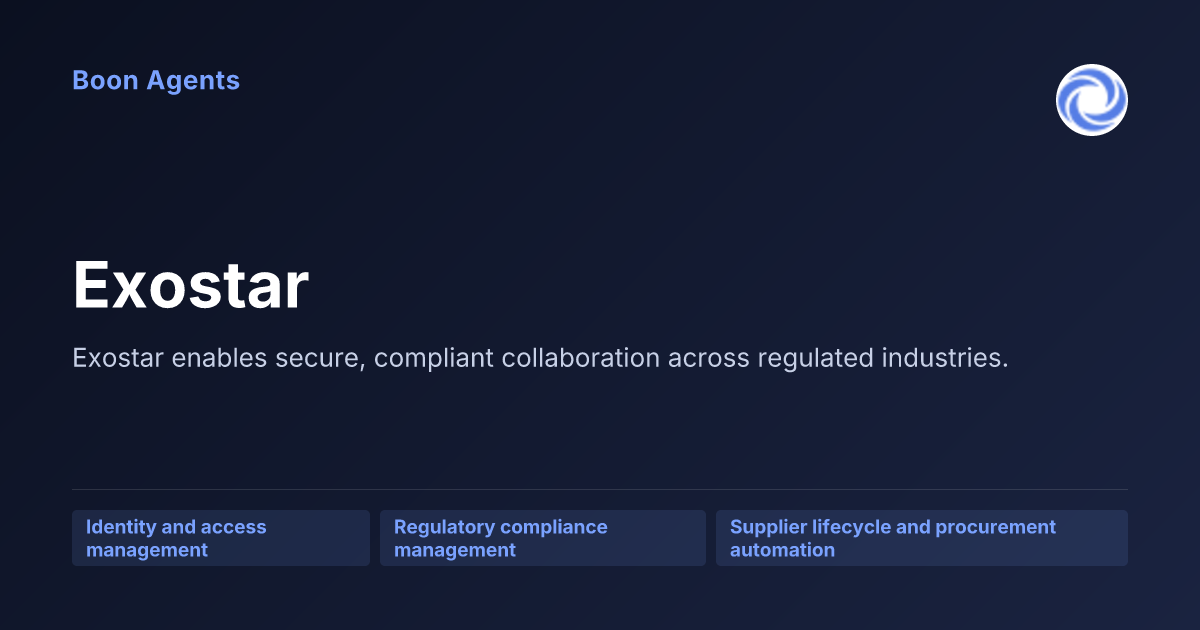 Exostar — company overview
