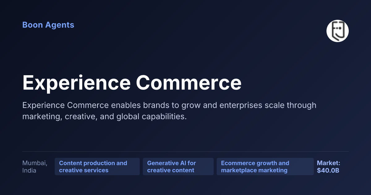 Experience Commerce — company overview