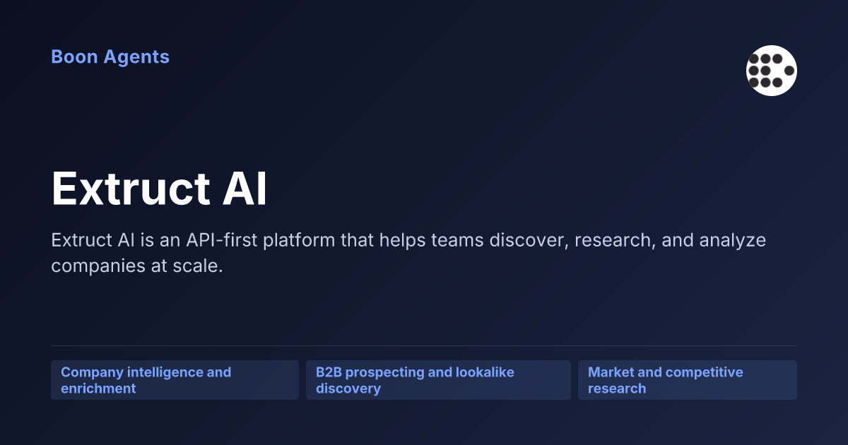 Extruct AI — company overview