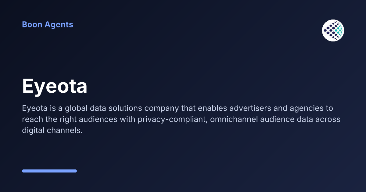 Eyeota — company overview