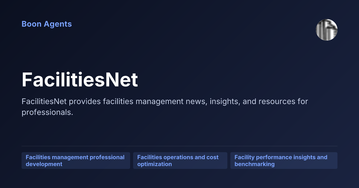 FacilitiesNet — company overview